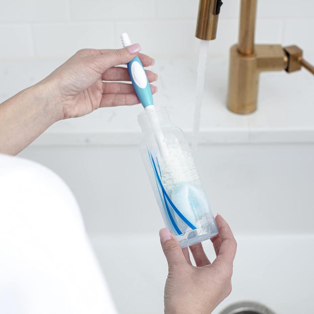 Baby Bottle Cleaning Brush With Stand And Nipple Cleaner