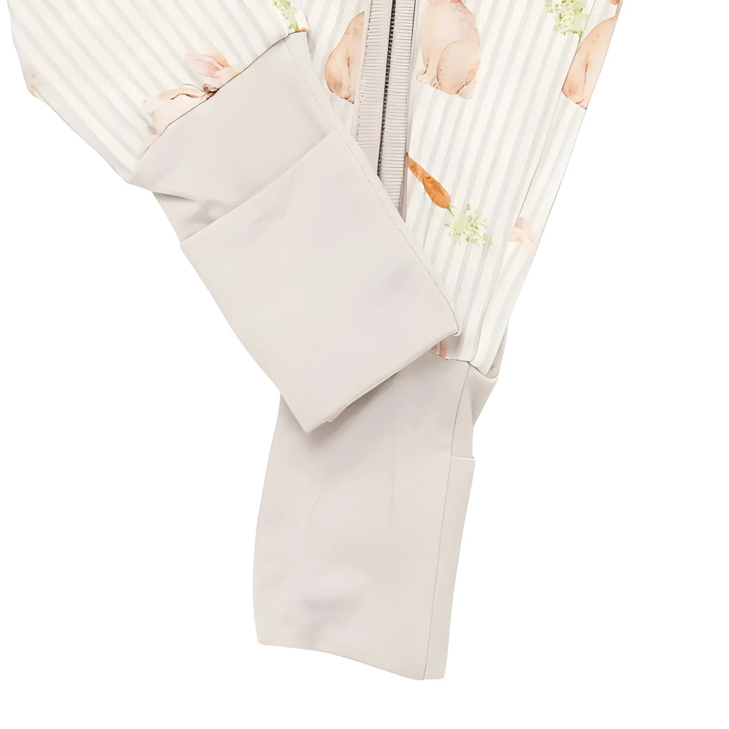 Kids Lightweight Bamboo Pajama Set With Zipper