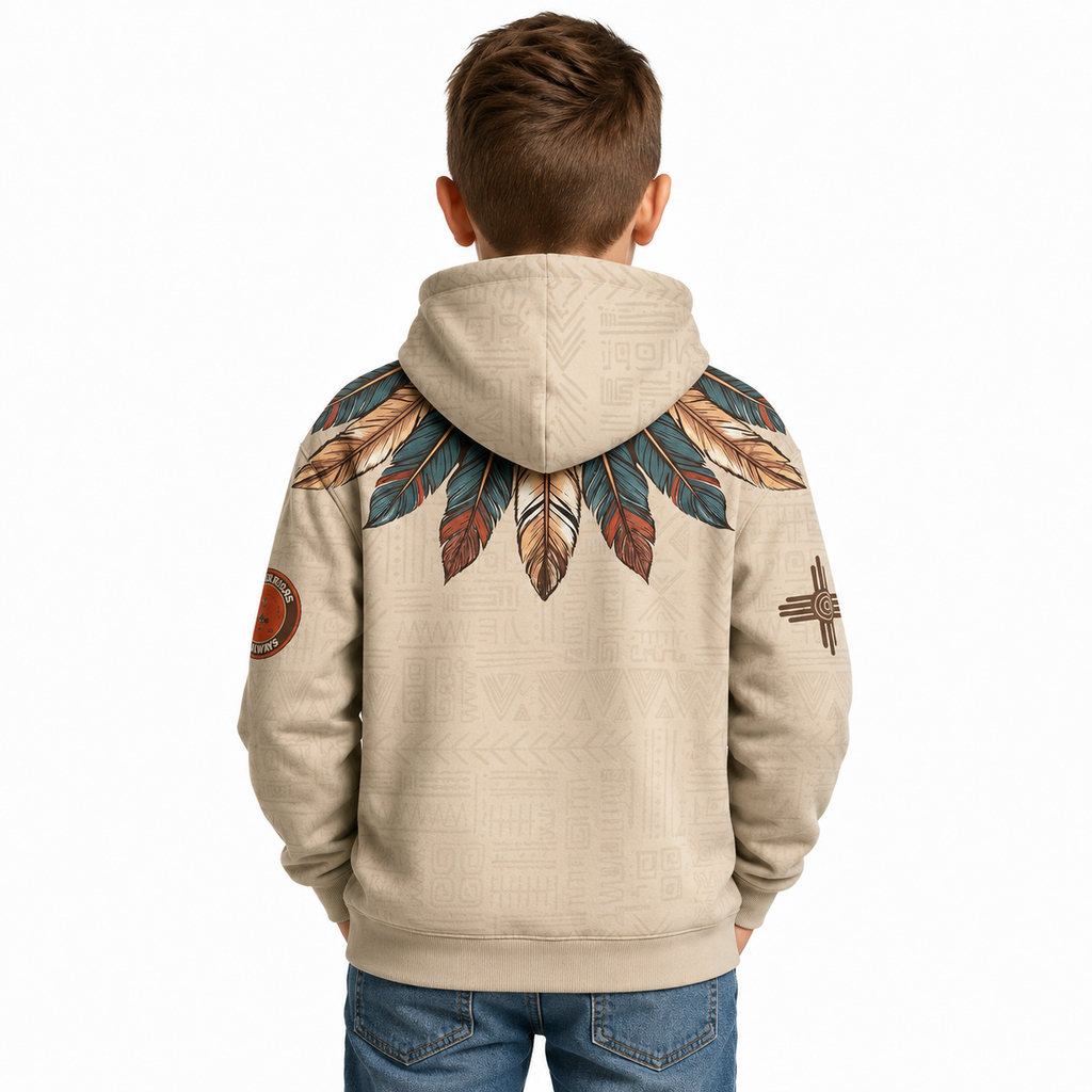 Cleveland Browns Football Kids Themed Graphic Hoodie With Long Sleeve