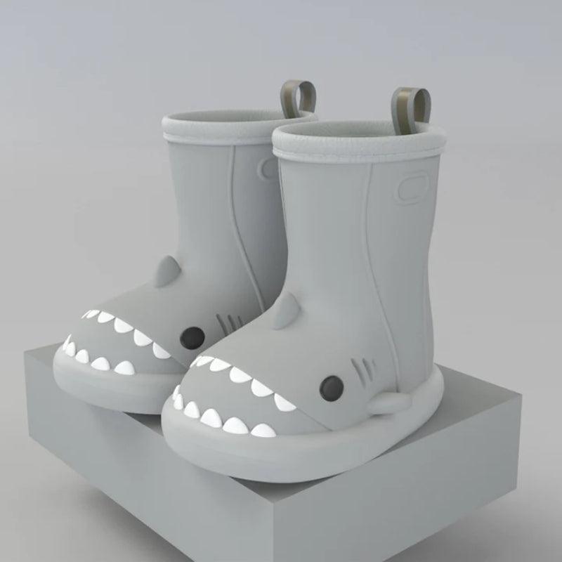 Shark Themed Rain Boots Fun and Functional Footwear