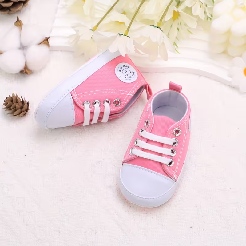 Baby Boys Lightweight Lace Up Sneakers