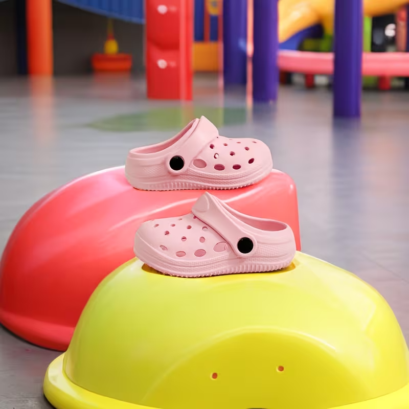 Kids Stylish Slippers With Adjustable Straps