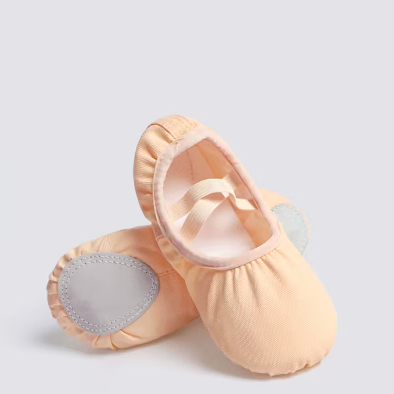 Girls Soft Ballet Shoes With Cushioned Insole