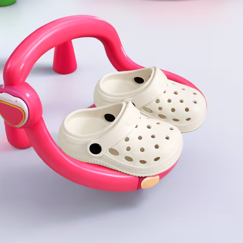 Kids Stylish Slippers With Adjustable Straps