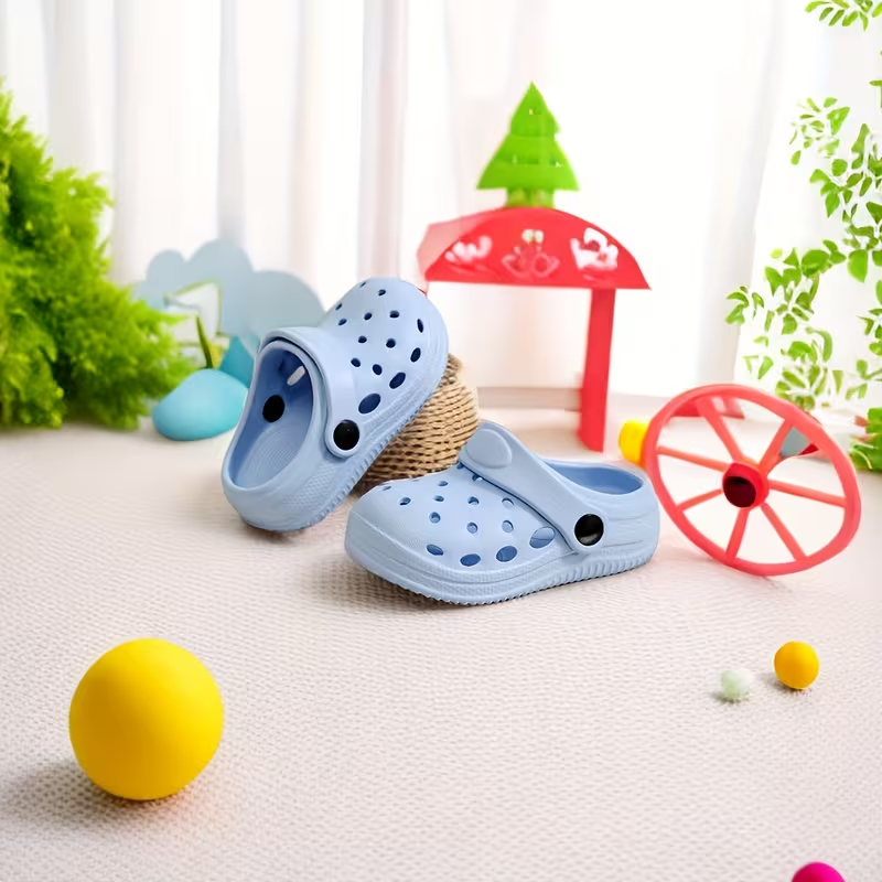 Kids Stylish Slippers With Adjustable Straps