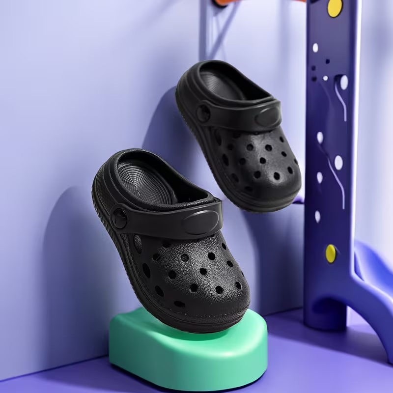 Kids Stylish Slippers With Adjustable Straps
