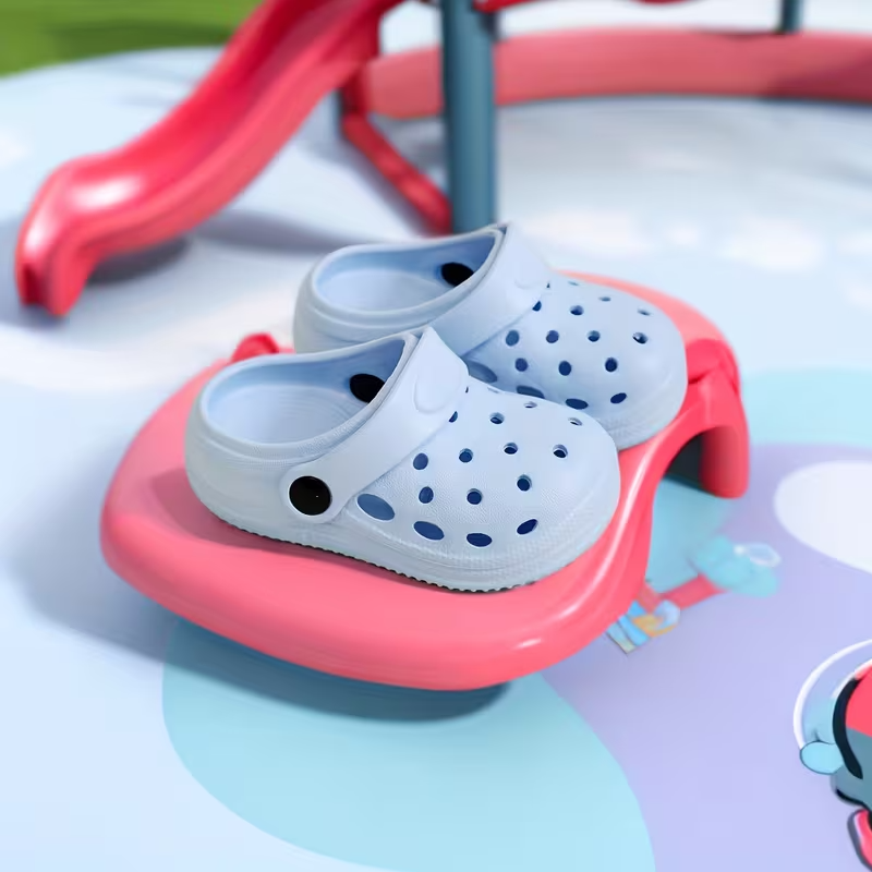 Kids Stylish Slippers With Adjustable Straps