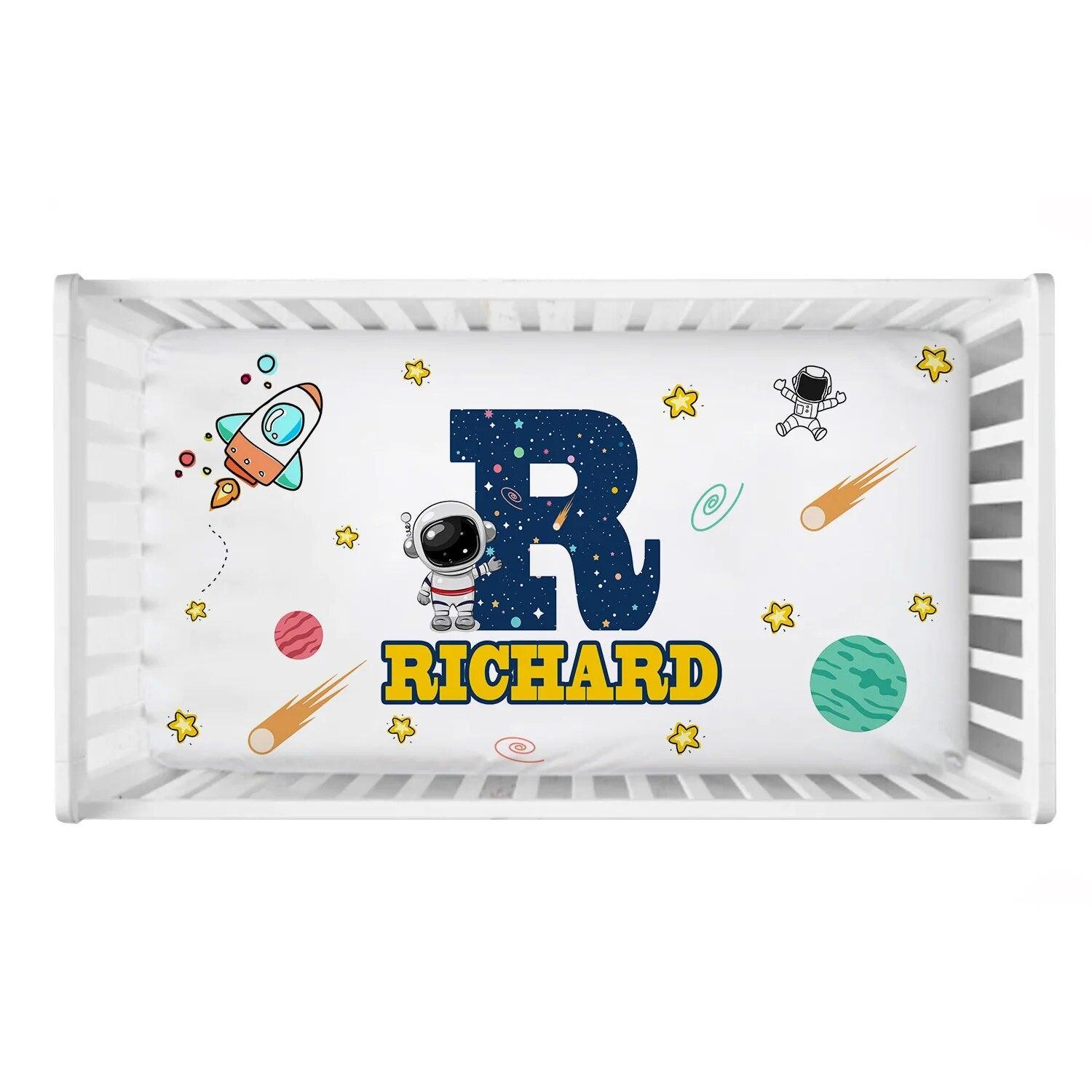 Personalized Galaxy Bedding Set