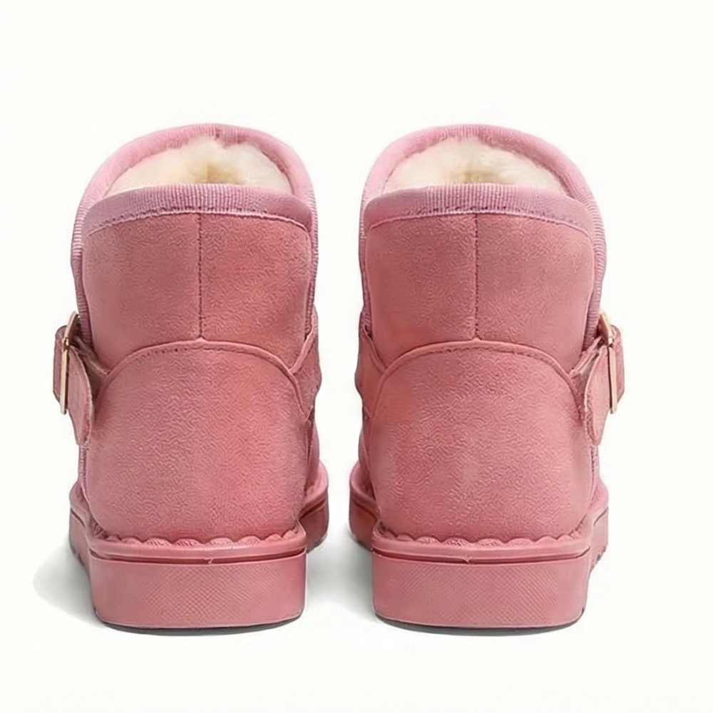 Girls Warm Fabric Winter Boots