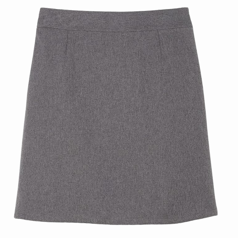 Girls Adjustable Waist Front Pleated Scooter Skirt With Built In Shorts