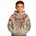 Personalized Buccaneers Kids Zipper Hoodie Heritage