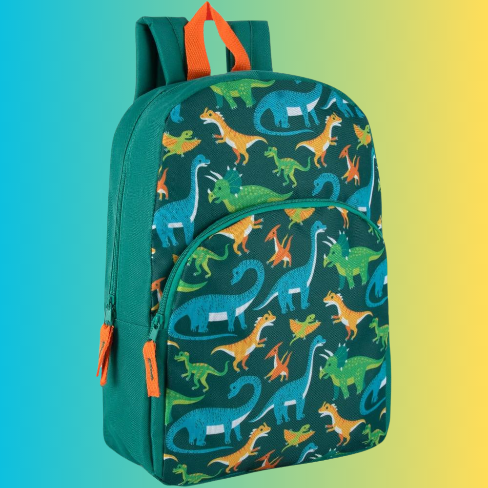 Preschool Kindergarten 15 Inch Kids Backpacks For Boys And Girls With Adjustable Padded Straps
