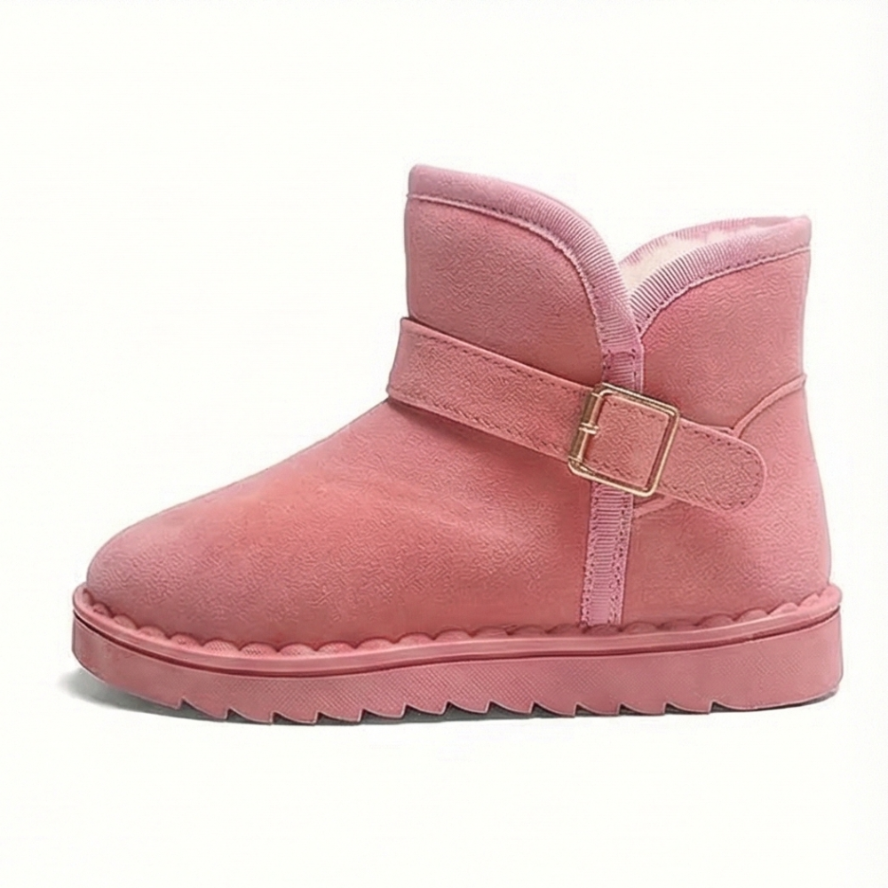 Girls Warm Fabric Winter Boots