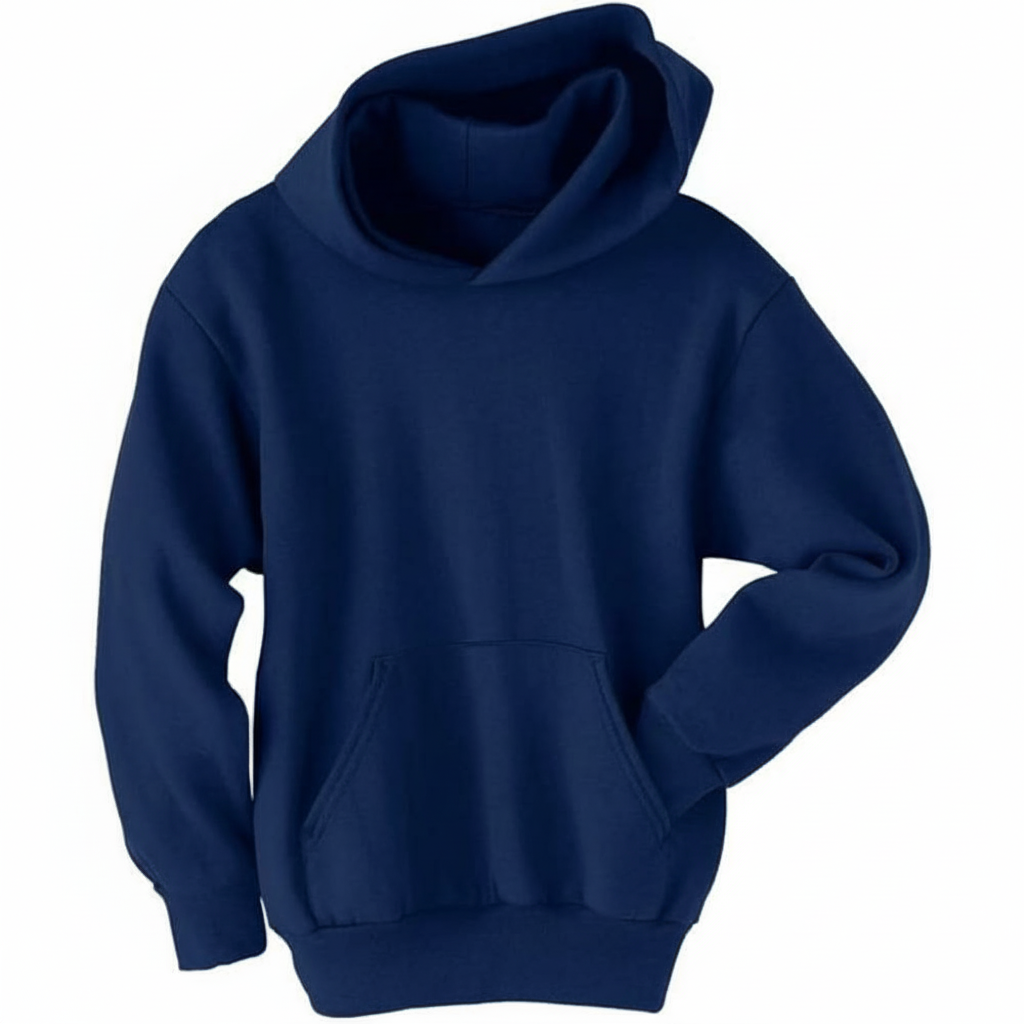 Boys Long Sleeve Fleece Hooded Sweatshirt