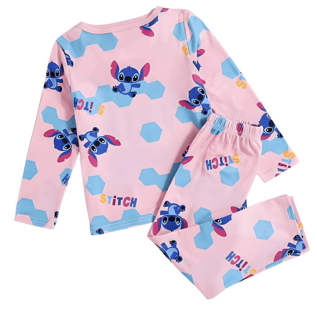 Stitch Character Kids Printed Pajama Set