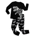Geometric Dinosaur Pajama Set