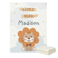Personalized Lion Baby Blanket