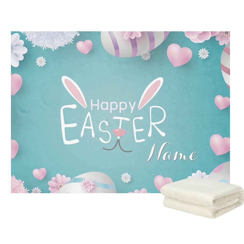 Personalized Easter Name Blanket