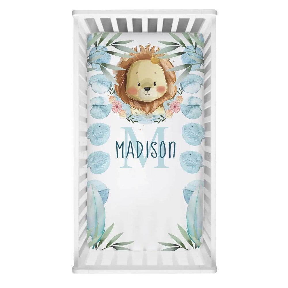 3 Pieces Lion Prince Personalized Custom Bedding Set
