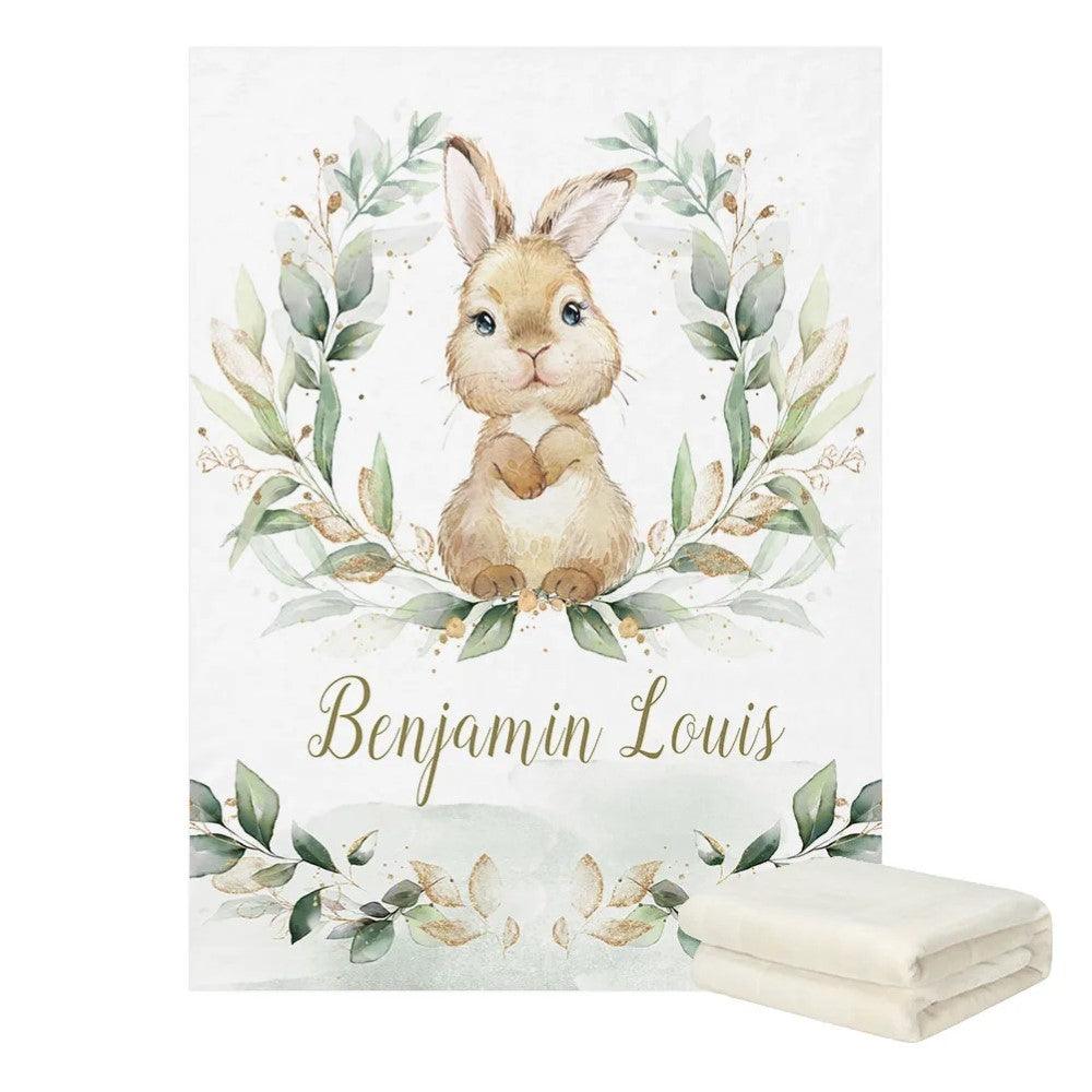 Bunny Rabbit Baby Blanket