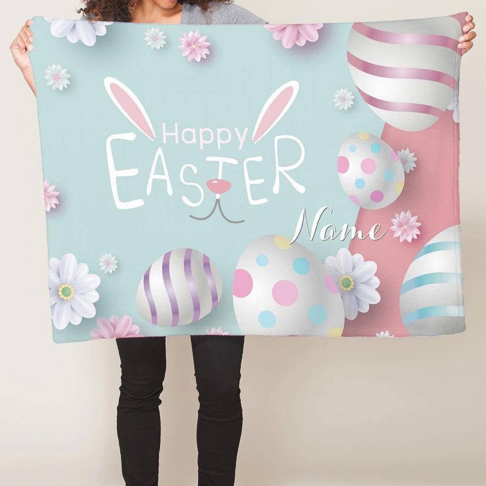 Personalized Easter Name Blanket