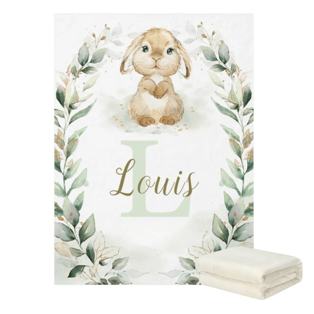 Bunny Rabbit Baby Blanket