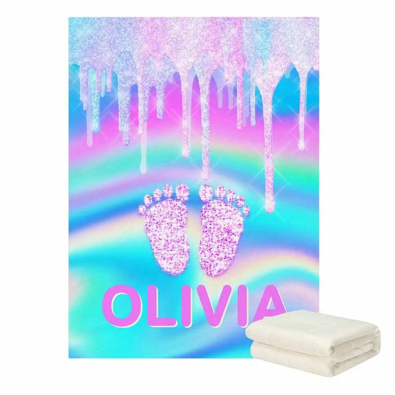 Personalized Enchanted Fleece Blanket