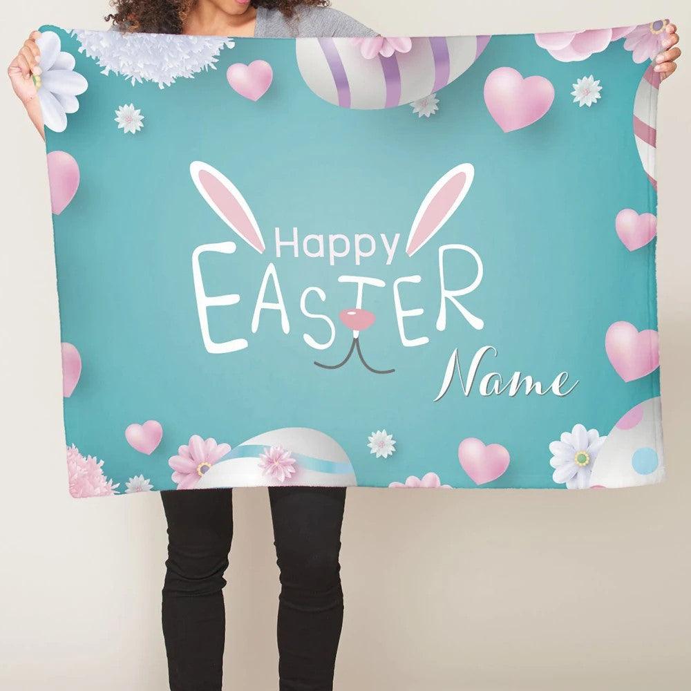 Personalized Easter Name Blanket
