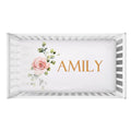 Letter Monogram Peach Bedding