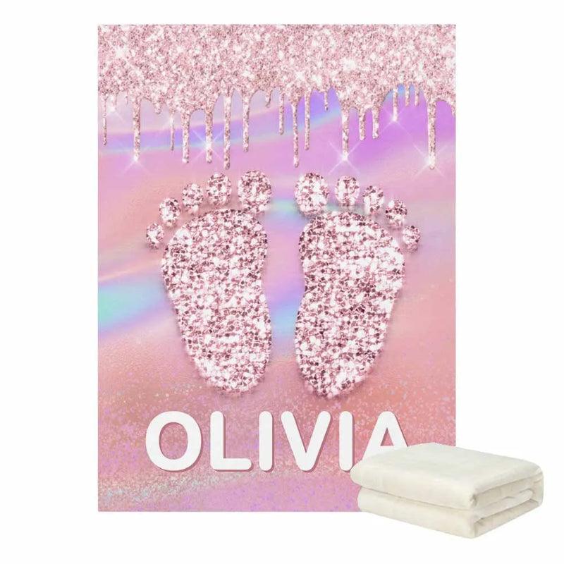 Personalized Enchanted Fleece Blanket