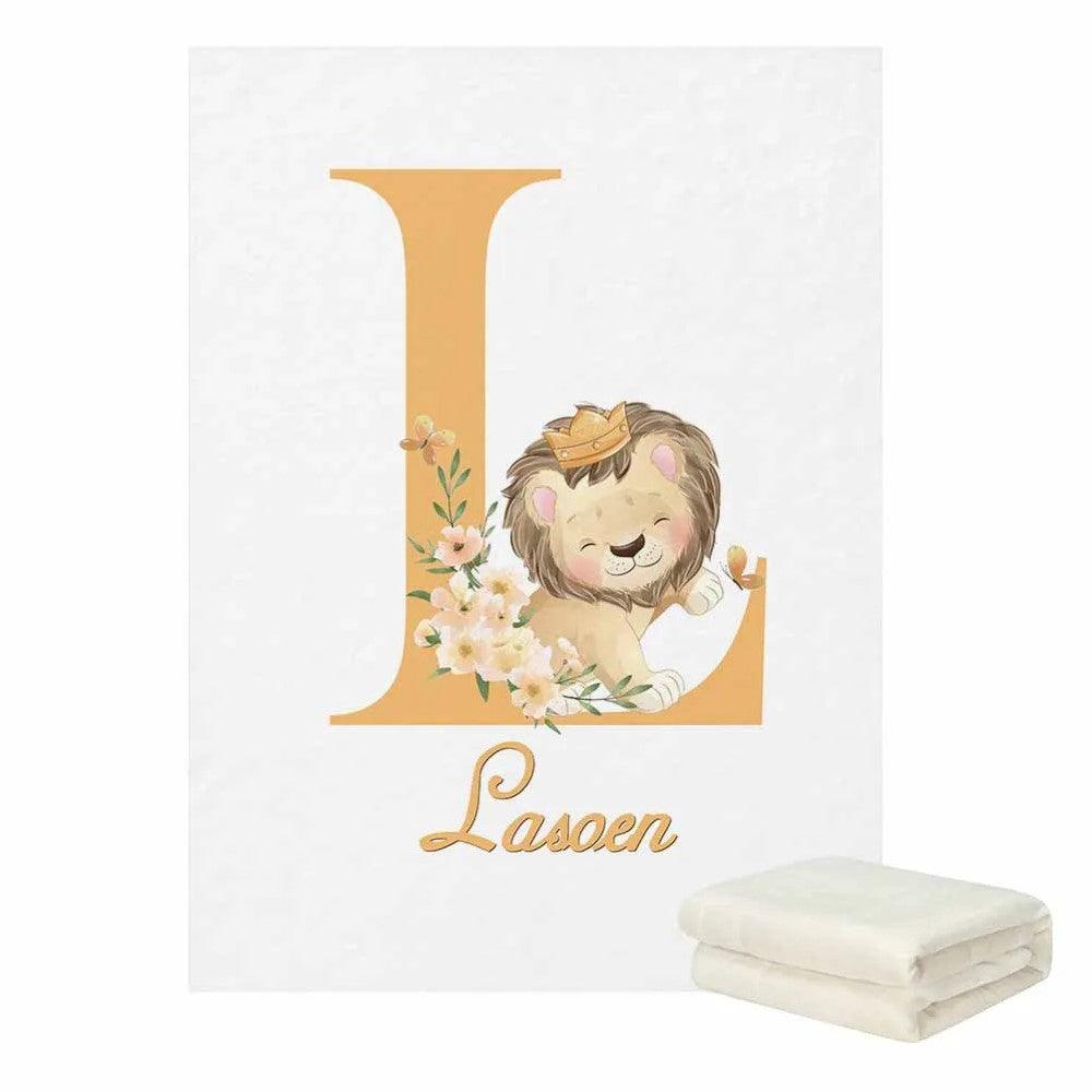 Doodle Lion Baby Bedding