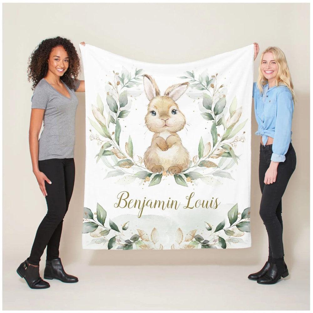 Bunny Rabbit Baby Blanket