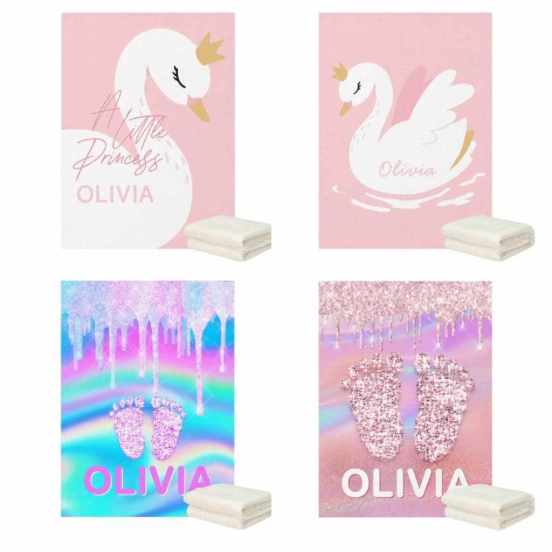 Personalized Enchanted Fleece Blanket