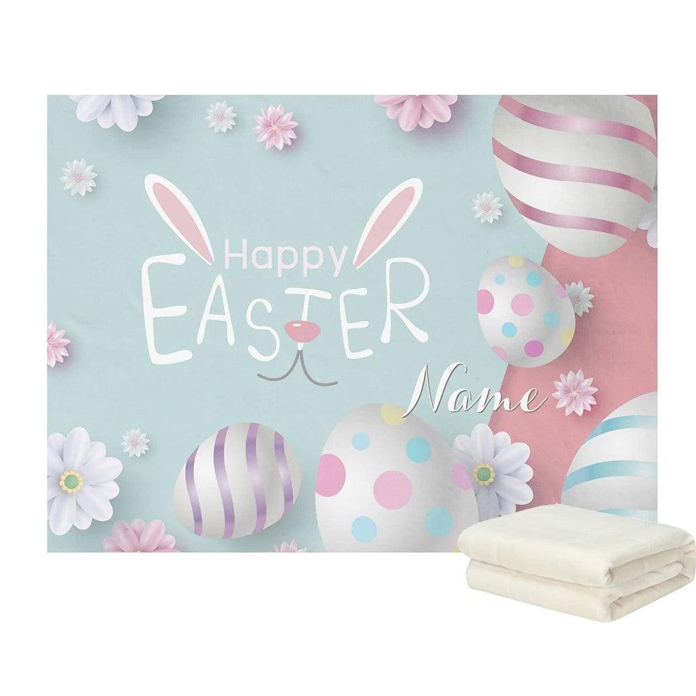 Personalized Easter Name Blanket