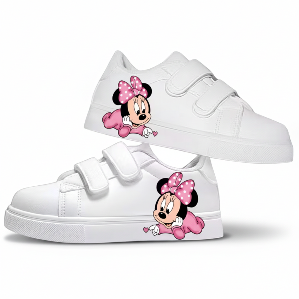 Kids Casual Sneakers With Cartoon Print