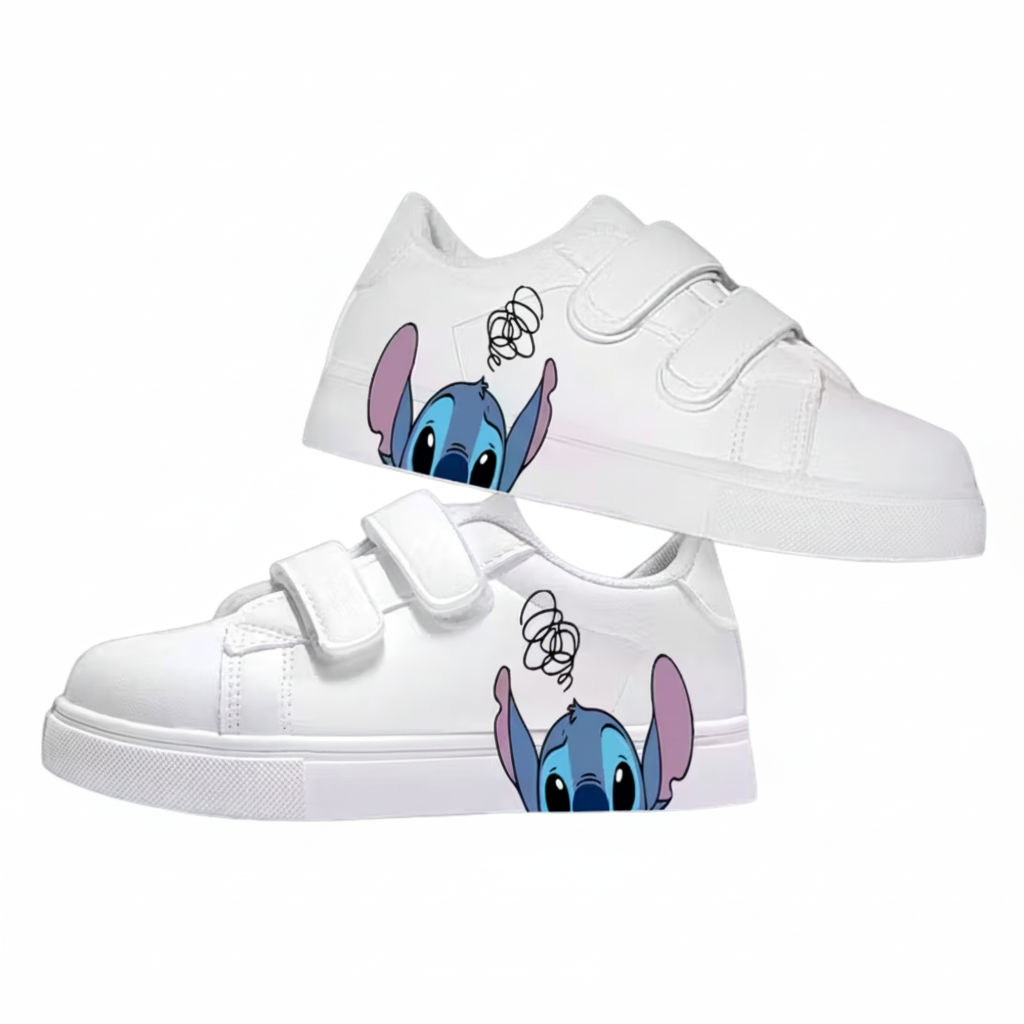 Kids Cartoon Printed Casual Sneakers