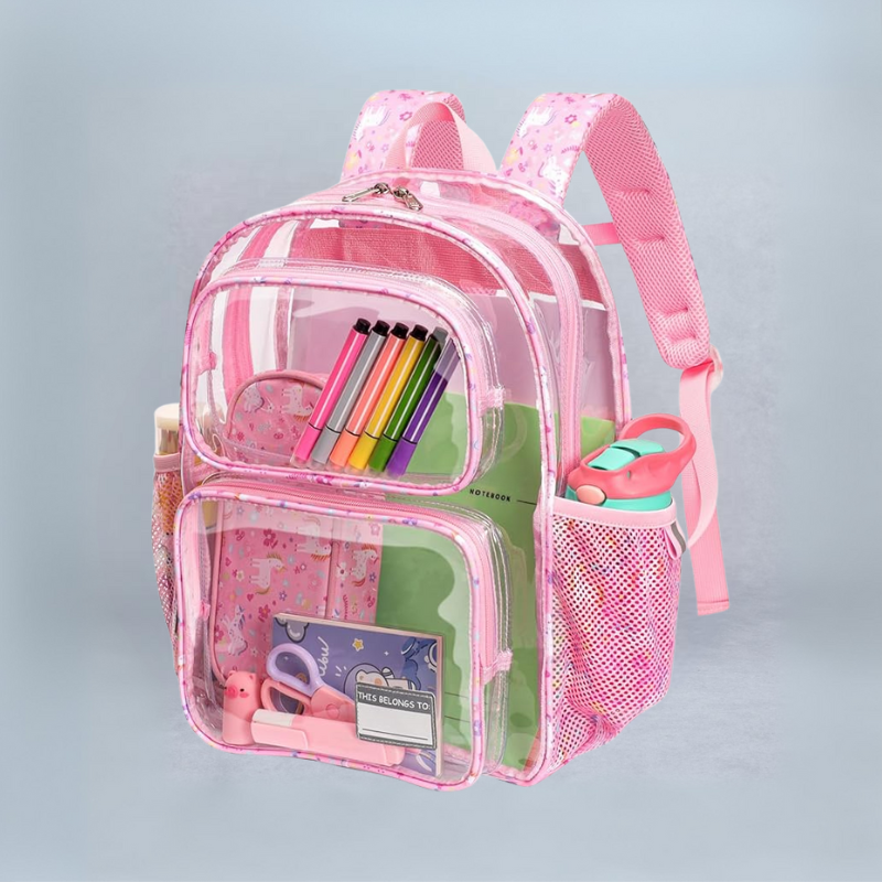 Kids 1 Pack Clear Backpack