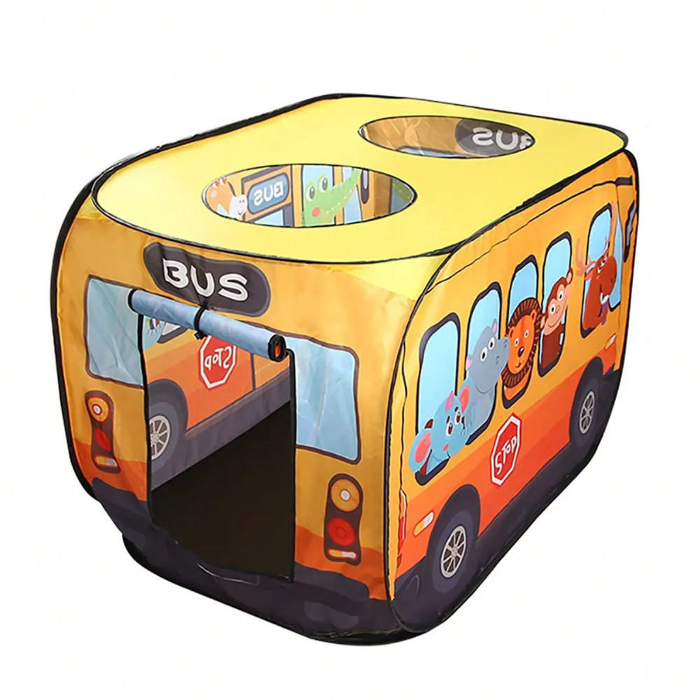 Children Portable And Foldable Truck Design Playhouse Toy Tent