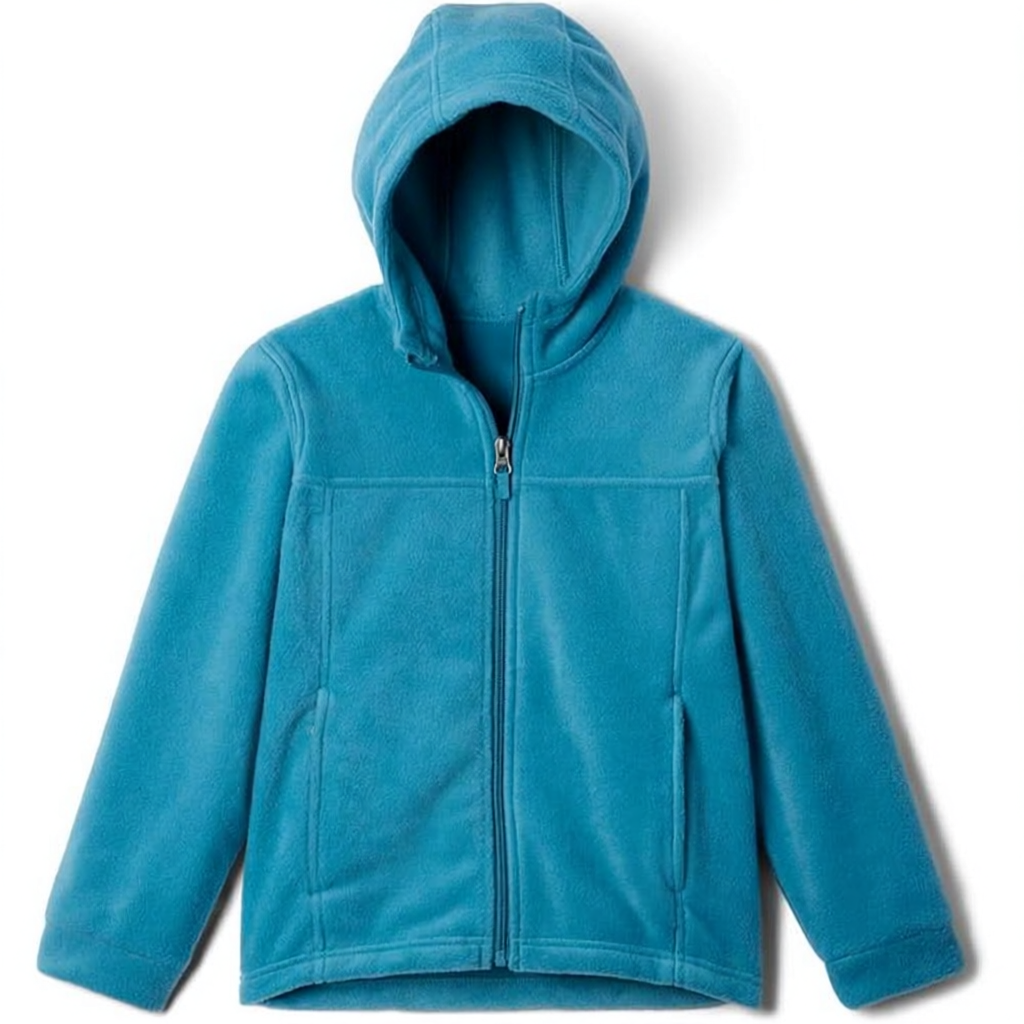 Kids Warm Fleece Hooded Jacket