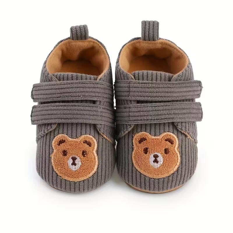 Soft Sole Bear Design Toddler Shoes