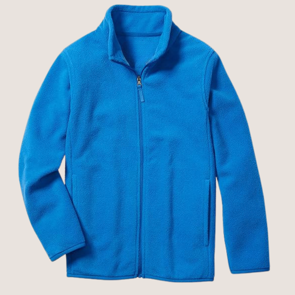 Toddlers Polar Fleece Full Zip Mock Jacket