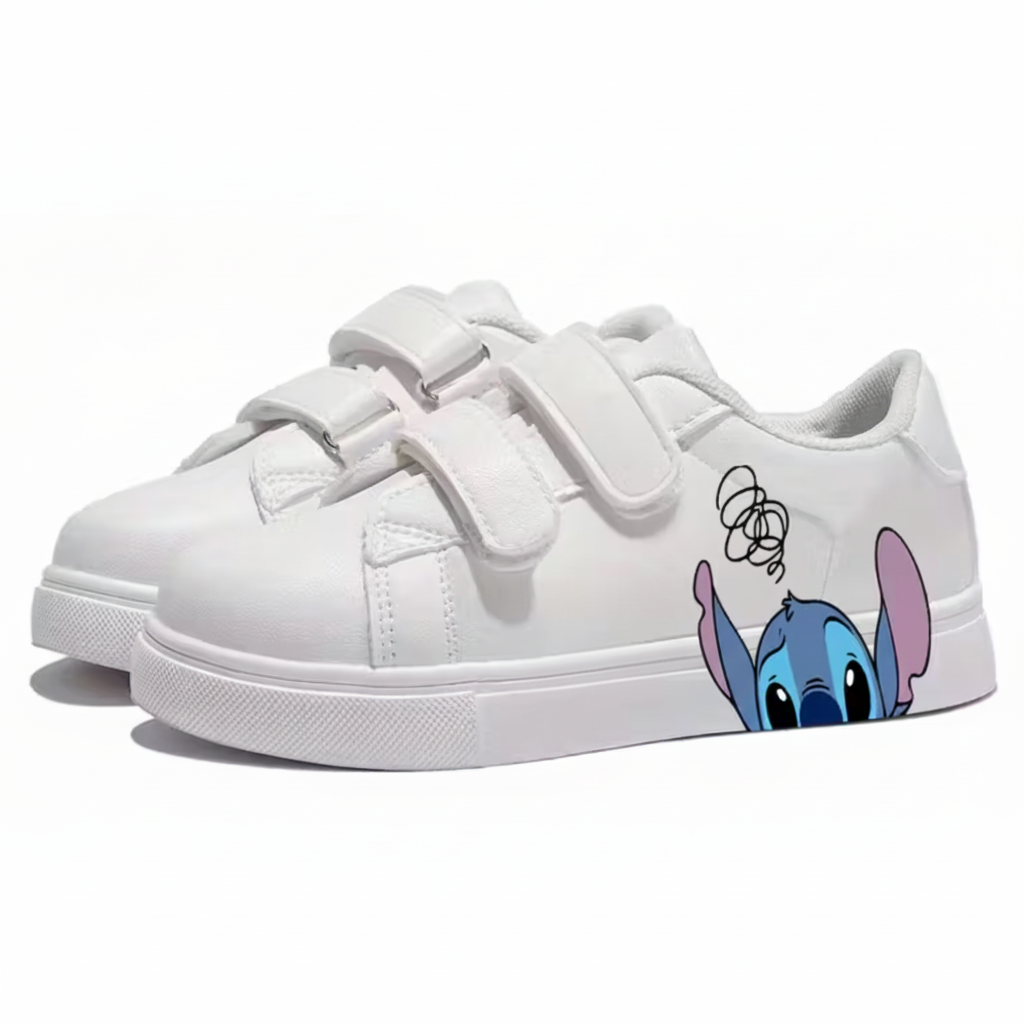 Kids Cartoon Printed Casual Sneakers