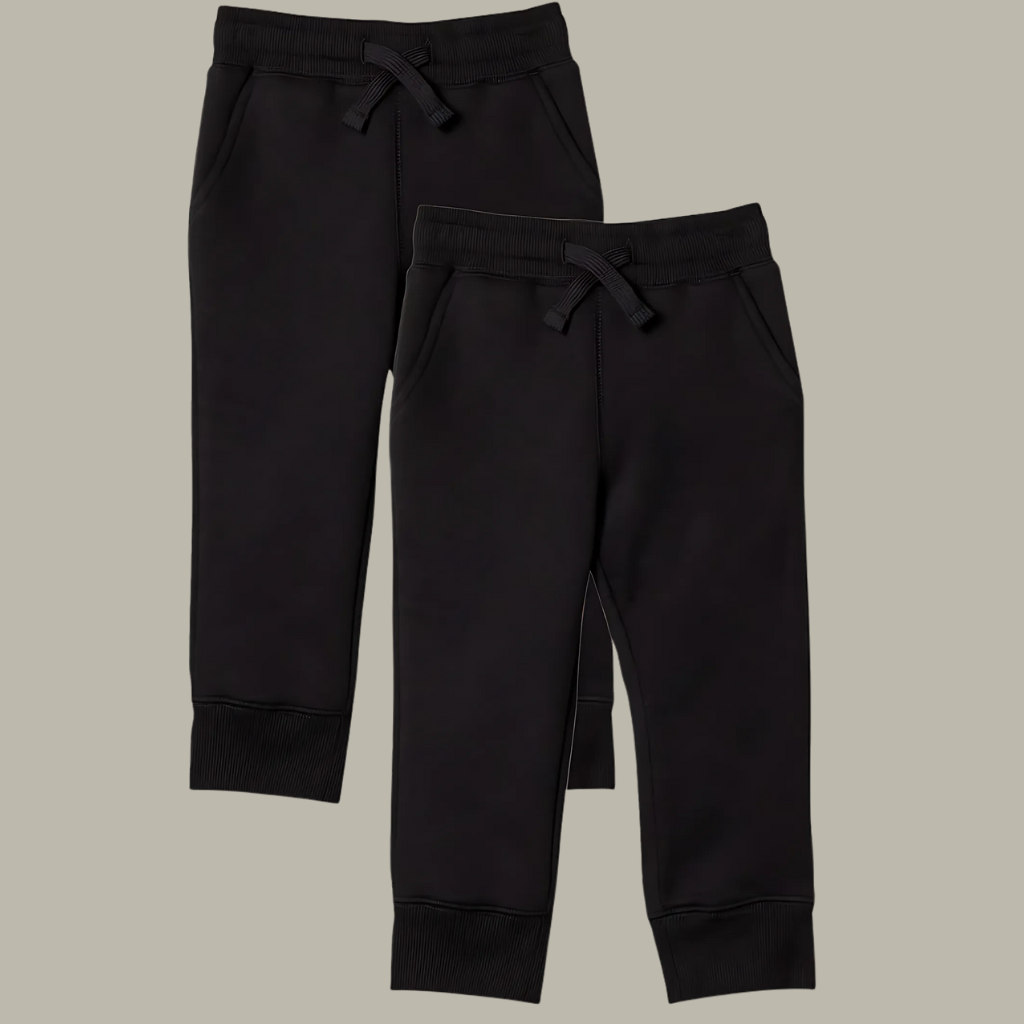 Pack Of 2 Essential Boys Fleece Jogger