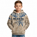Personalized Seattle Seahawks Football Kids Themed Hoodie