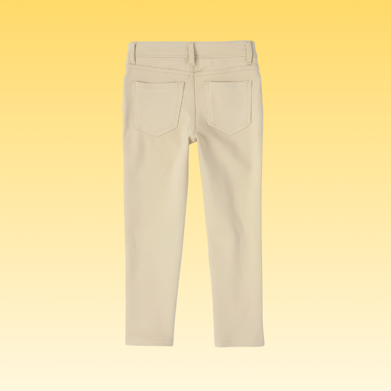 Pack Of 2 Girls Ponte Knit Pull On Jegging Pants