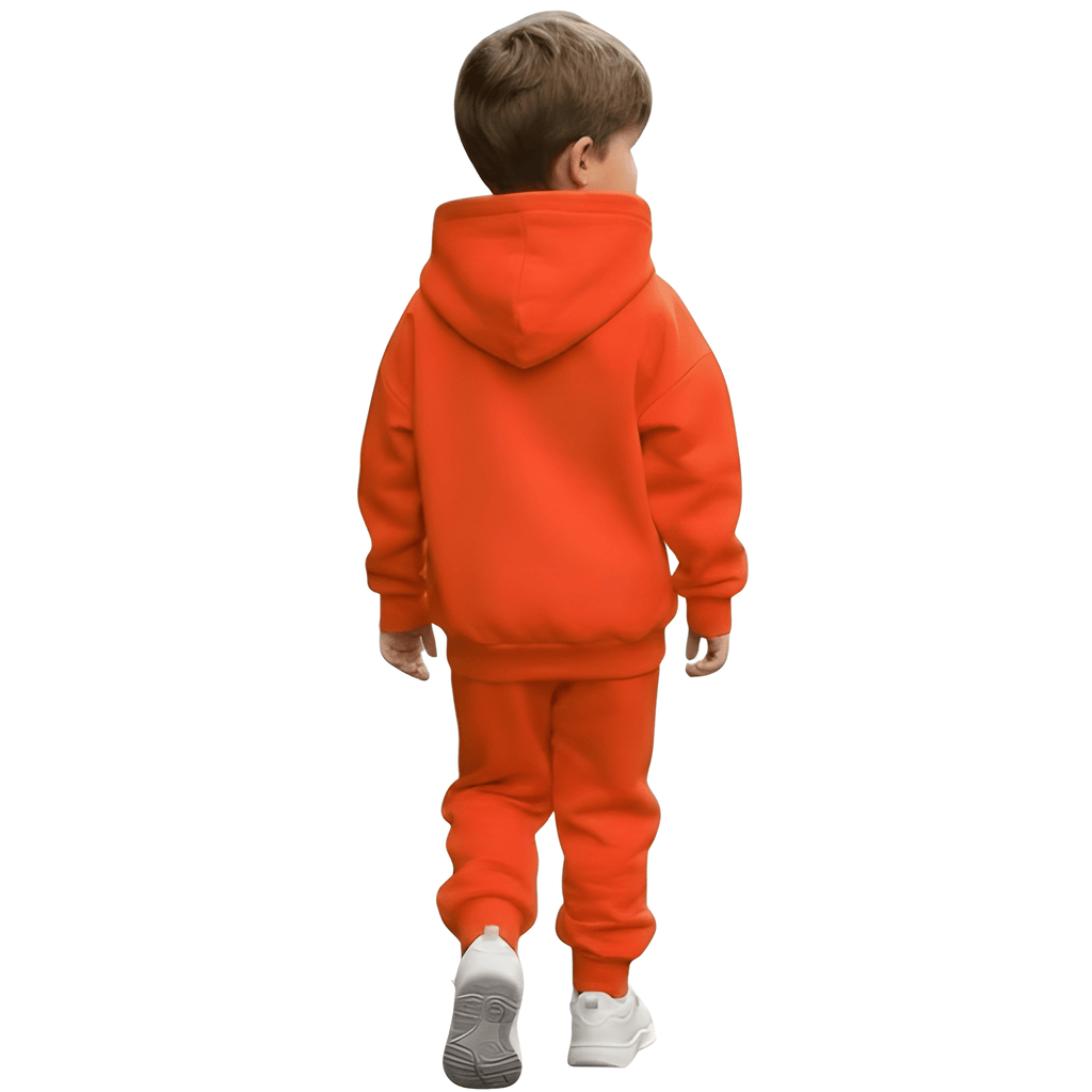 Boys Dinosaur Printed Hoodie And Sweatpants Set
