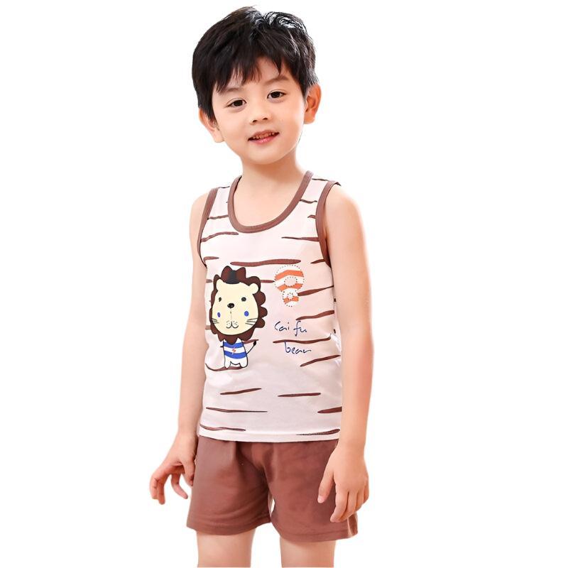 Cartoon Lion Pajama Set