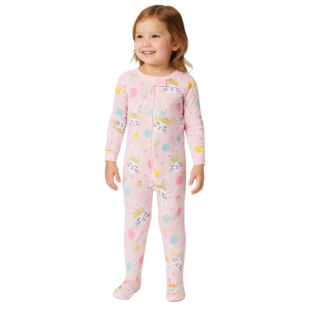 Cartoon Animal Themed Printed Pajama Set