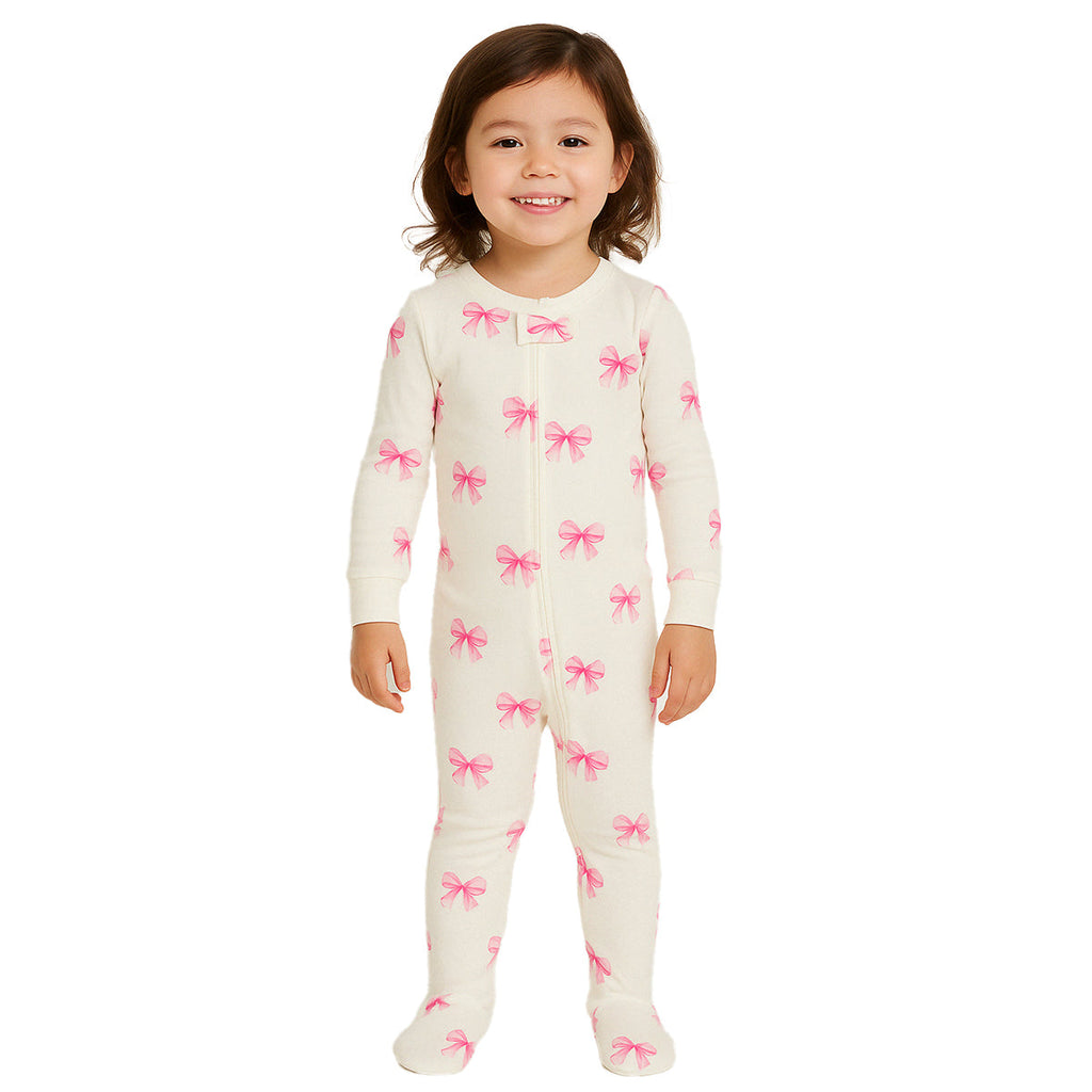 Cartoon Animal Themed Printed Pajama Set