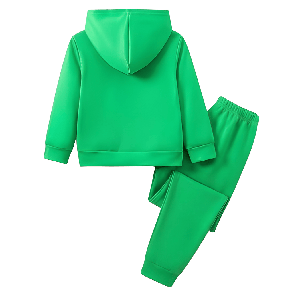 Boys Dinosaur Printed Hoodie And Sweatpants Set